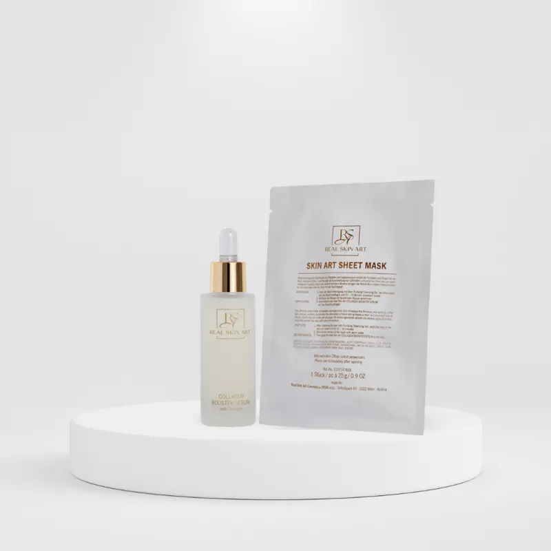RSA Box Collagen Booster Serum & Skin Art Sheet Mask — beauty gift box