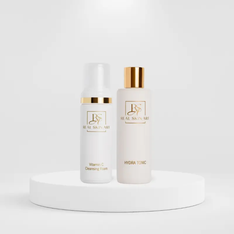 RSA Box Vitamin C Cleansing Foam & Hydra Tonic — skincare gift set for women